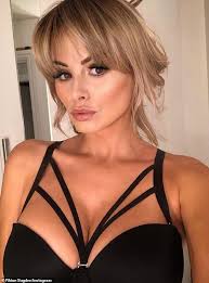 Valentine's day surprise and passionate quickieilms. Rhian Sugden Puts On A Very Busty Display In Red Lace Lingerie As She Shares Valentine S Day Snap Daily Mail Online