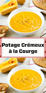 Potage Cremeux A La Courge Courge Alimentation Courge Butternut