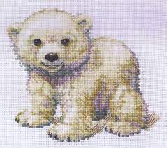 It's really an easy way to add the christmas spirit and cheer to your home and create special, and wonderful, and magical christmas holiday atmosphere. Little Polar Bear Cross Stitch Kit By Anchor