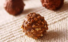 Hd Wallpaper Brown Candy Chocolate Nuts Ball Food Dessert Close Up Sweet Food Wallpaper Flare