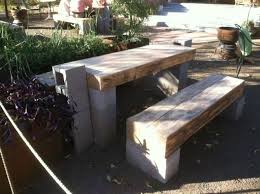 Sep 28, 2017 · concrete blocks and wood provide the ideal combination of materials for building inexpensive, durable, and comfortable benches and tables. 63 Cinder Block Furniture Backyard Roundecor Cinder Block Furniture Cinder Block Cinder Block Patio Furniture