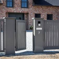 Kommunikationspfosten Pfosten Briefkasten Hausnummern