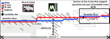 Artículos, videos, fotos y el más completo archivo de noticias de colombia y el mundo sobre metro de medellín. The A Line Of The Metro De Medellin And Its Southernmost Section Download Scientific Diagram