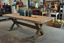 Top Is 2x6 Base Is 4x4 Eliminate Center Beam Dining Table In Kitchen Dining Table Diy Dining Table