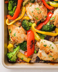 Recipe 5 Ingredient Whole30 Sheet Pan Chicken Recipe Easy Sheet Pan Dinners Sheet Pan Dinners Sheet Pan Recipes