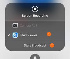 Share The Screen Of An Iphone Or Ipad For Remote Support Of Apple Devices Download Teamviewer Quicksupport And Try Yourself Ipad Iphone Screen