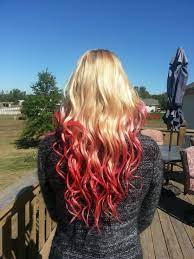Cool Krasivoe Ryzhee Ombre 50 Foto Kakie Ottenki Vybrat Dip Dye Hair Blonde Red Hair Tips Hair Styles