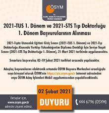 Bu hizmetten faydalanmak için, aşağıdaki kimlik doğrulama yöntemlerinden sizin için uygun olan bir tanesini kullanarak sisteme giriş yapmış olmanız gerekmektedir. Osym 2021 Tus 1 Donem Ve 2021 Sts Tip Doktorlugu 1 Facebook