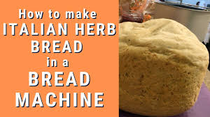 It acts as a tenderizer, retarding gluten, for a softer loaf. How To Make Italian Herb Bread In A Bread Machine Youtube