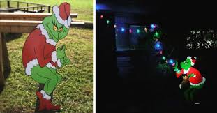 This Life Size Christmas Light Stealing Grinch Is The Only Decoration You Need In Your Yard Grinch Christmas Lights Decorating With Christmas Lights Fun Christmas Decorations Ladybash1778@gmail.com, please send us a message here on facebook so we can check and send you your prize. pinterest
