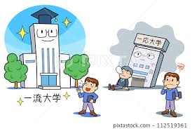 Educational disparity-differences in levels - Stock Illustration  [112519361] - PIXTA