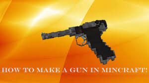 Love you guys and peace!(command block) full command: How To Make And Get A Gun In Minecraft No Mod Youtube
