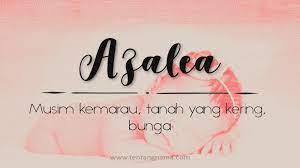 Maybe you would like to learn more about one of these? Arti Nama Azalea Tentangnama