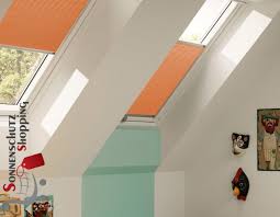 Hitzeschutz kombiniert mit tollen akzenten! Sonnenschutz Shopping Velux Wabenplissees Uni Orange Manuell Mit Seitenschienen Fhc Mk04 1161s