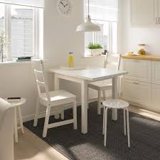The kitchen sets include lots of accessories to finish the play area and parents will love the proven fact that if a component gets broken, it can be replaced. Nordviken Nordviken Table And 2 Chairs White White Ikea In 2021 Small Kitchen Tables Small Dining Room Table Small Dining Table