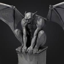 Gargoyle Statue 3d Model Gargoyles Statue Gargoyle Tattoo