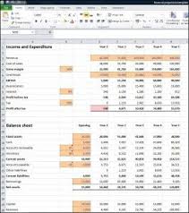Financial Projections Template Templates Free Business Plan Financial Institutions