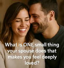 Keep the love burning by appreciating the little things your spouse does