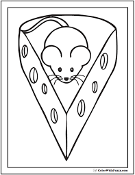 Let them change colors, mix. Mouse Coloring Pages To Print And Customize For Kids