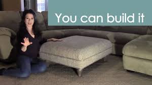 Maybe you would like to learn more about one of these? Build And Upholster A Fabric Cocktail Ottoman How To Renee Romeo Youtube