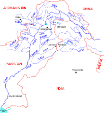 Φ latitude, λ longitude (of map. Zanskar River Wikipedia
