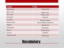 Check 'teruk' translations into english. Sentence Of Inundation In English