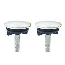 Sink hole cover, escutcheon plate stainless steel deck plate for 1 or 3 hole bathroom or kitchen sink faucet mixer tap 10 brushed nickel. 2 Units Universal Kitchen Sink Hole Cover Made Of Copper For Plugholes From Dia 0 5 To 1 8 Inch 13 48mm Thickness 2 Kitchenfaucets Com