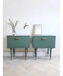Relooking de chevets vintage by l'effet du pinceau | homify. Paire De Chevets Vintage