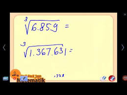 Lambang # berarti pangkatkan tiga bilangan pertama kemudian hasilnya jumlahkan dengan bilangan kedua, nilai dari 4 #7 adalah a 19 c. Akar Pangkat Tiga Dari Bilangan 13 824 Adalah Akarkua