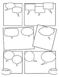 Blank Comic Strip Classroom Writing Comic Strip Template Graphic Organizers