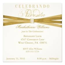 Birthday Party Invitation In Spanish Spanish Elegant 90th Birthday Party Invitations Zazzle Com 60th Birthday Party Invitations 80th Birthday Invitations 75th Birthday Parties
