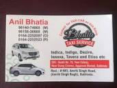 Bhatia Taxi Service in Veer Colony,Bhatinda - Best Taxi Services ...