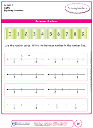 Between Numbers Worksheet Grade 1 Math In 2020 1st Grade Math Worksheets 1st Grade Math Kids Math Worksheets