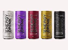 Energy Drink Can Mockup Psd Energy Drink Can Energy Drinks