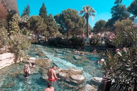 Are there ancient pools in pamukkale and hierapolis? Pamukkale In Turkey Spectacular Travertine Thermal Pools Hierapolis Drifter Planet