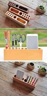 2020 popular desktop phone organizer trends in home & garden, consumer electronics but you may have to act fast as this top desktop phone organizer is set to become one of the most. Wooden Desktop Stationery Organizer Storage Cell Phone Holder Desk Organization Diy Stationery Organization Wooden Desk Organizer