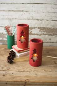 Decorative Christmas Luminary Set Of 2 2020 Seramik Sanati Seramik Seramik Heykeller