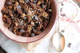 Granola Chocolat Et Noix De Coco Aime Mange Recette Muesli Granola Alimentation