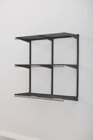 It is used to mount fast track garage shelving. Rubbermaid 16 Piece Fasttrack Garage Shelving Kit Steel 2064665 At Tractor Supply Co