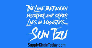 Whatever else it is, so far as the united states is concerned, it is a war of logistics. fleet adm ernest j. Logistics Quotes Supply Chain Today