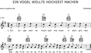 Druckansicht Ein Vogel Wollte Hochzeit Machen Liederbaum Kinderlieder Und Singspiele Labbe Verlag Kinder Lied Kinderlieder Lied