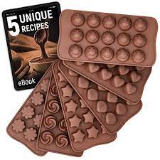 Place a large metal bowl over the saucepan. Buy Silicone Candy Molds 5 Recipes Ebook Easy To Use Clean Chocolate Molds Silicone Molds For Fat Bombs 6 Pack Online In Indonesia B06xqz12nh