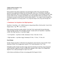 Cara pasang speaker toa zs 1030b. Teknik Instalasi Speaker Toa