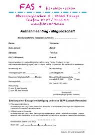 Bereits fällige, angemahnte oder in vollstreckung befindliche beträge können nicht abgebucht werden. Formulare Fur Fitnessstudios Individuelle Formulare Mit Durchschlag