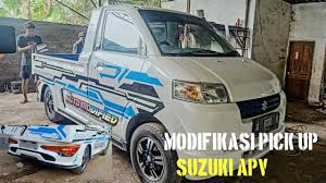 Suzuki apv pick up modifikasi. Modif Pick Up Suzuki Apv Bemper Semokk Irsyad Putra Karoseri Youtube