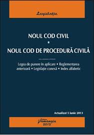 Exceptiile procesuale in noul cod de procedura civila. Noul Cod Civil Noul Cod De Procedura Civila Actualizat 5 Iunie 2013 Editura Hamangiu
