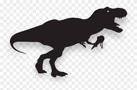 Find Hd Trex Png Black T Rex Silhouette Transparent Png To Search And Download More Free Transparent Png Images Silhouette Free Png Rex