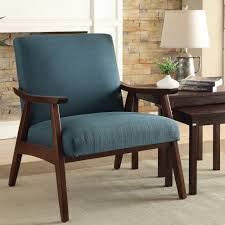 A wide variety of accent chairs with arms options are available to you, such as appearance, specific use. Ephex Mid Century Modern Chair Accent Chair Wooden Arm Chair Fabric Upholstered Lounge Chair Apartment Living Room Chairs Gray Chairs