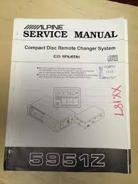 Basic speaker wiring diagram for woofers Alpine Car Stereo Service Manual