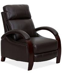 Hartly Leather Recliner Chairs Recliners Furniture Macy S Modern Recliner Chairs Recliner Chair Best Recliner Chair